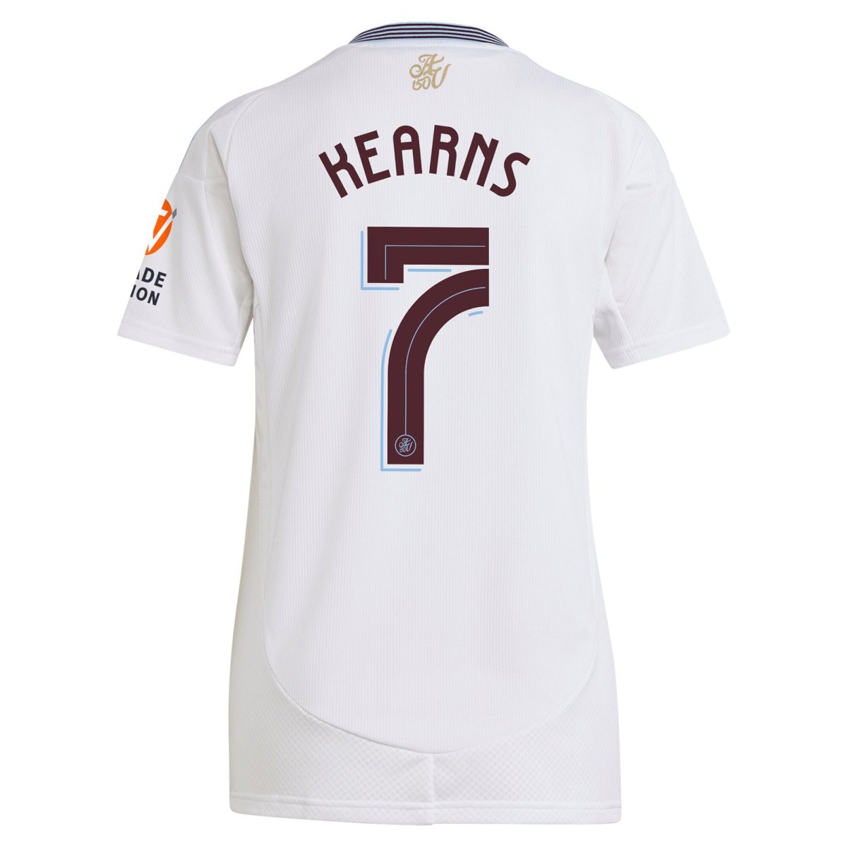 Aston Villa Jerseys - Official aston villa adidas away shirt 2024-25 – womens with kearns 7 cup printing Collection for AVFC Fans