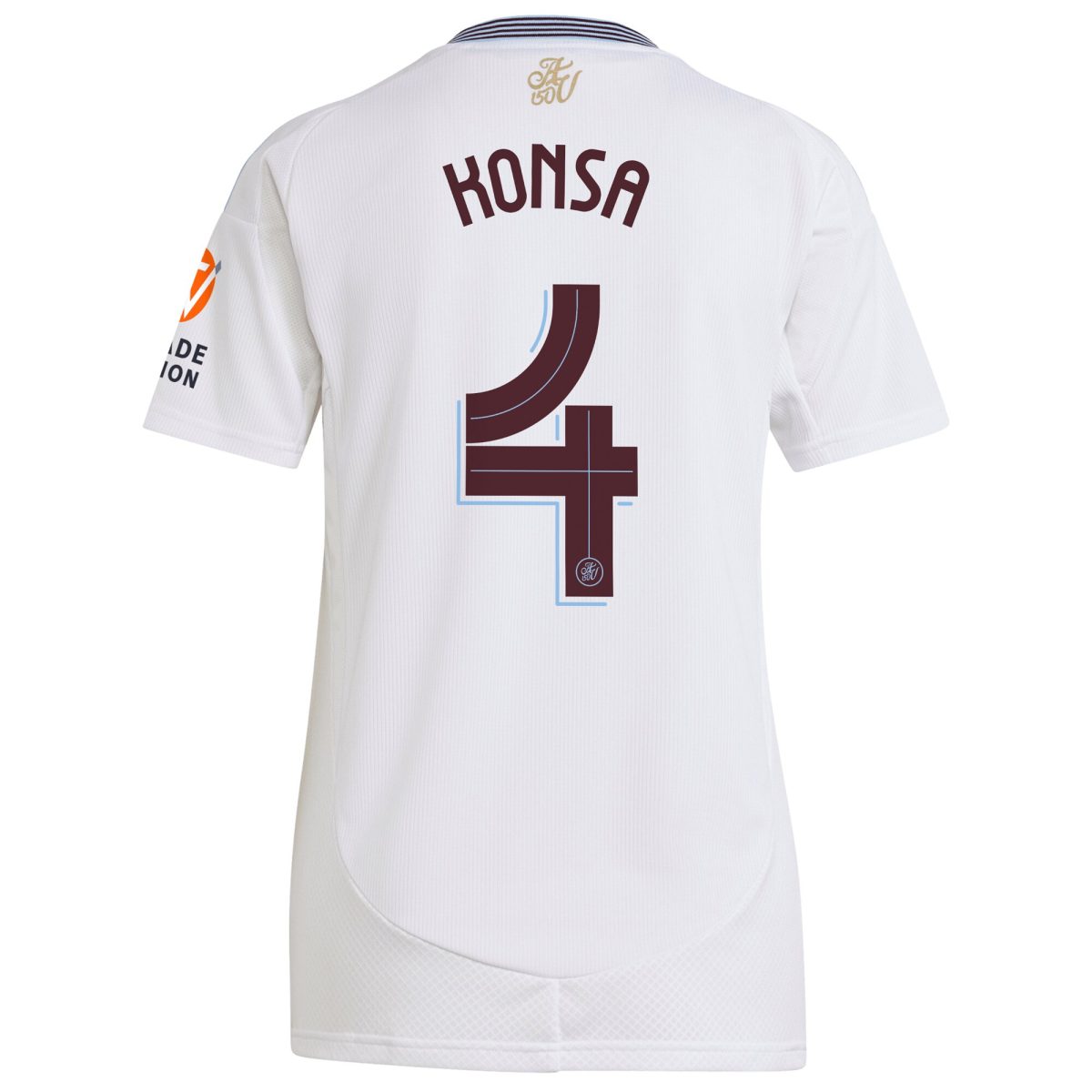 Aston Villa Jerseys - Official aston villa adidas away shirt 2024-25 – womens with konsa 4 cup printing Collection for AVFC Fans
