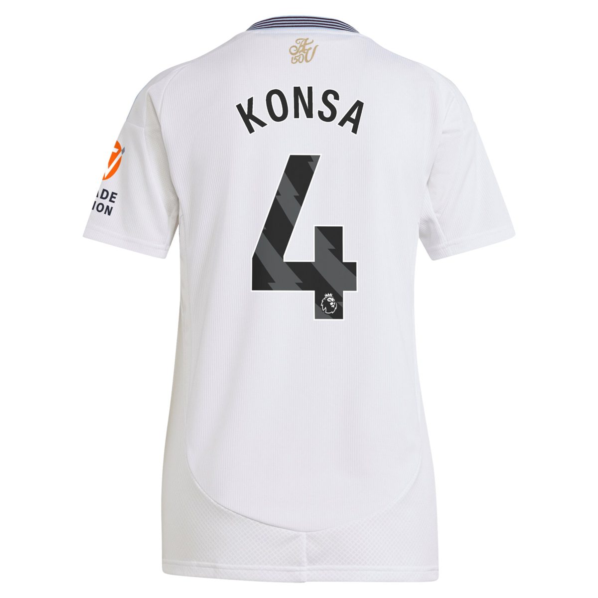 Aston Villa Jerseys - Official aston villa adidas away shirt 2024-25 – womens with konsa 4 printing Collection for AVFC Fans