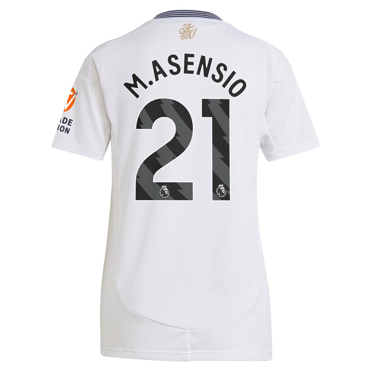 Aston Villa Jerseys - Official aston villa adidas away shirt 2024-25 – womens with m.asensio 21 printing Collection for AVFC Fans