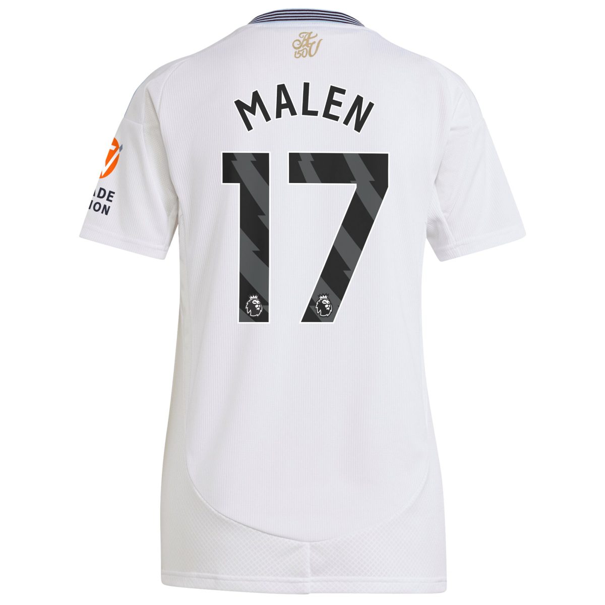 Aston Villa Jerseys - Official aston villa adidas away shirt 2024-25 – womens with malen 17 printing Collection for AVFC Fans