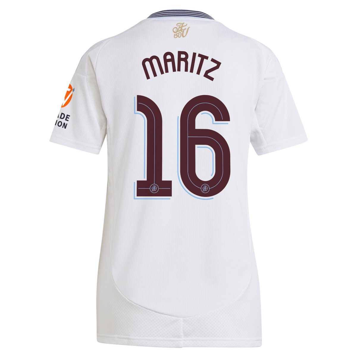 Aston Villa Jerseys - Official aston villa adidas away shirt 2024-25 – womens with maritz 16 cup printing Collection for AVFC Fans