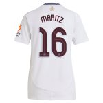 Aston Villa Jerseys - Official aston villa adidas away shirt 2024-25 – womens with maritz 16 cup printing Collection for AVFC Fans