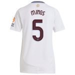Aston Villa Jerseys - Official aston villa adidas away shirt 2024-25 – womens with mings 5 cup printing Collection for AVFC Fans