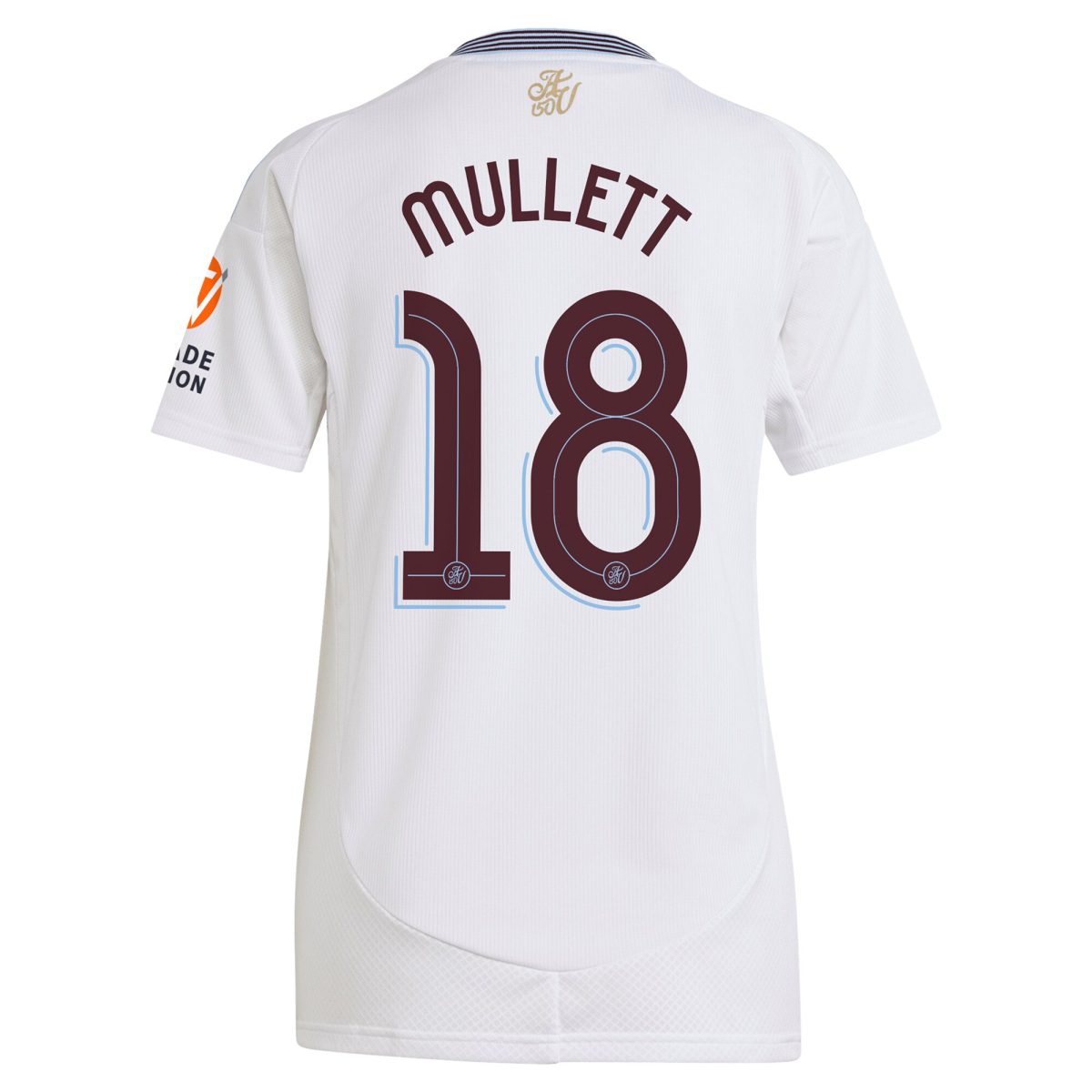 Aston Villa Jerseys - Official aston villa adidas away shirt 2024-25 – womens with mullett 18 cup printing Collection for AVFC Fans