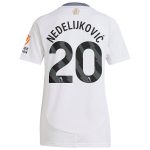 Aston Villa Jerseys - Official aston villa adidas away shirt 2024-25 – womens with nedeljković 20 printing Collection for AVFC Fans