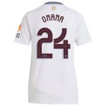 Aston Villa Jerseys - Official aston villa adidas away shirt 2024-25 – womens with onana 24 cup printing Collection for AVFC Fans