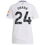 Aston Villa Jerseys - Official aston villa adidas away shirt 2024-25 – womens with onana 24 printing Collection for AVFC Fans