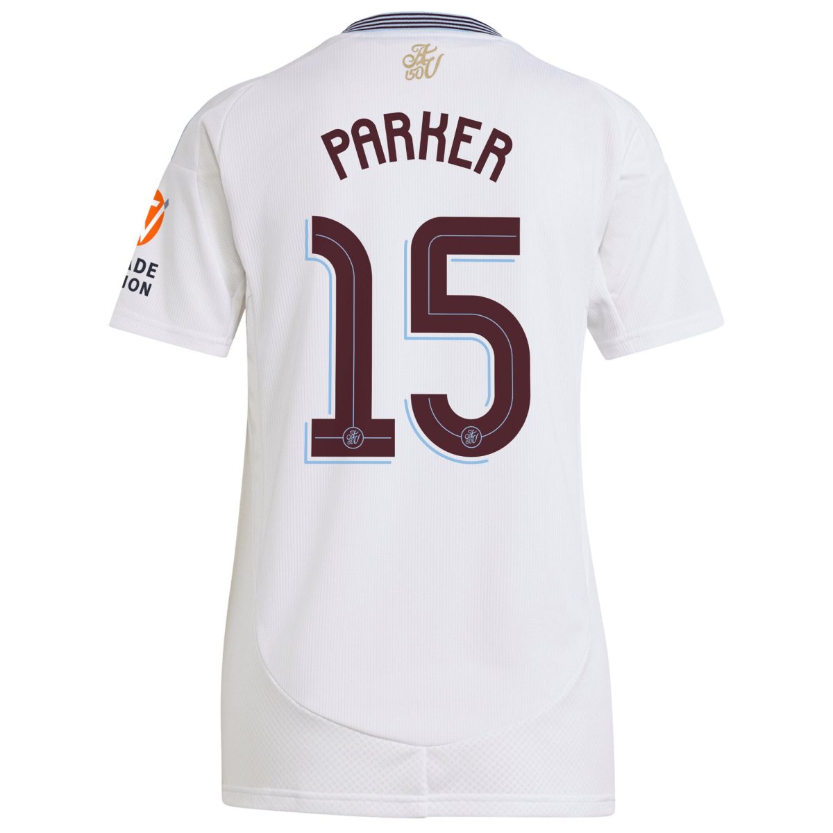 Aston Villa Jerseys - Official aston villa adidas away shirt 2024-25 – womens with parker 15 cup printing Collection for AVFC Fans