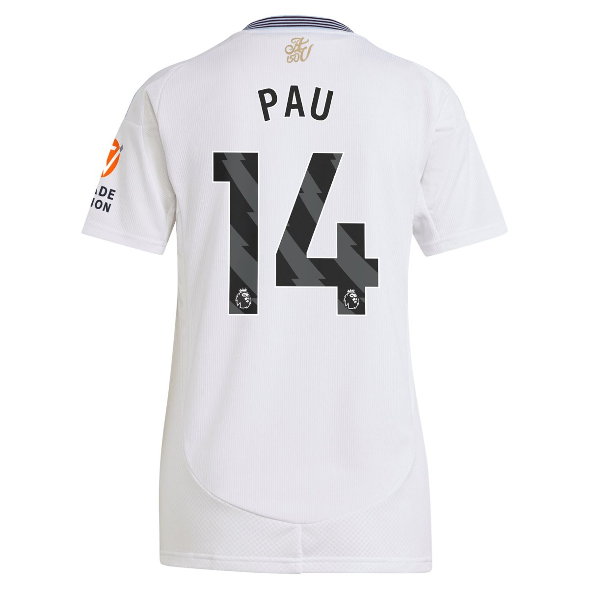Aston Villa Jerseys - Official aston villa adidas away shirt 2024-25 – womens with pau 14 printing Collection for AVFC Fans