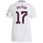 Aston Villa Jerseys - Official aston villa adidas away shirt 2024-25 – womens with salmon 17 cup printing Collection for AVFC Fans