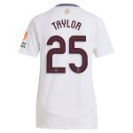 Aston Villa Jerseys - Official aston villa adidas away shirt 2024-25 – womens with taylor 25 cup printing Collection for AVFC Fans