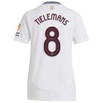 Aston Villa Jerseys - Official aston villa adidas away shirt 2024-25 – womens with tielemans 8 cup printing Collection for AVFC Fans