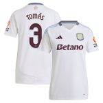 Aston Villa Jerseys - Official aston villa adidas away shirt 2024-25 – womens with tomás 3 cup printing Collection for AVFC Fans