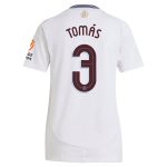 Aston Villa Jerseys - Official aston villa adidas away shirt 2024-25 – womens with tomás 3 cup printing Collection for AVFC Fans