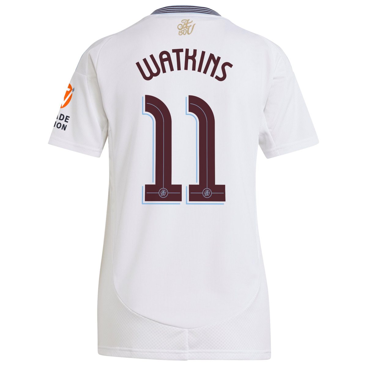 Aston Villa Jerseys - Official aston villa adidas away shirt 2024-25 – womens with watkins 11 cup printing Collection for AVFC Fans