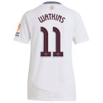 Aston Villa Jerseys - Official aston villa adidas away shirt 2024-25 – womens with watkins 11 cup printing Collection for AVFC Fans