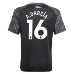 Aston Villa Jerseys - Official aston villa adidas away shirt 2025-26 – kids with a.garcía 16 printing Collection for AVFC Fans