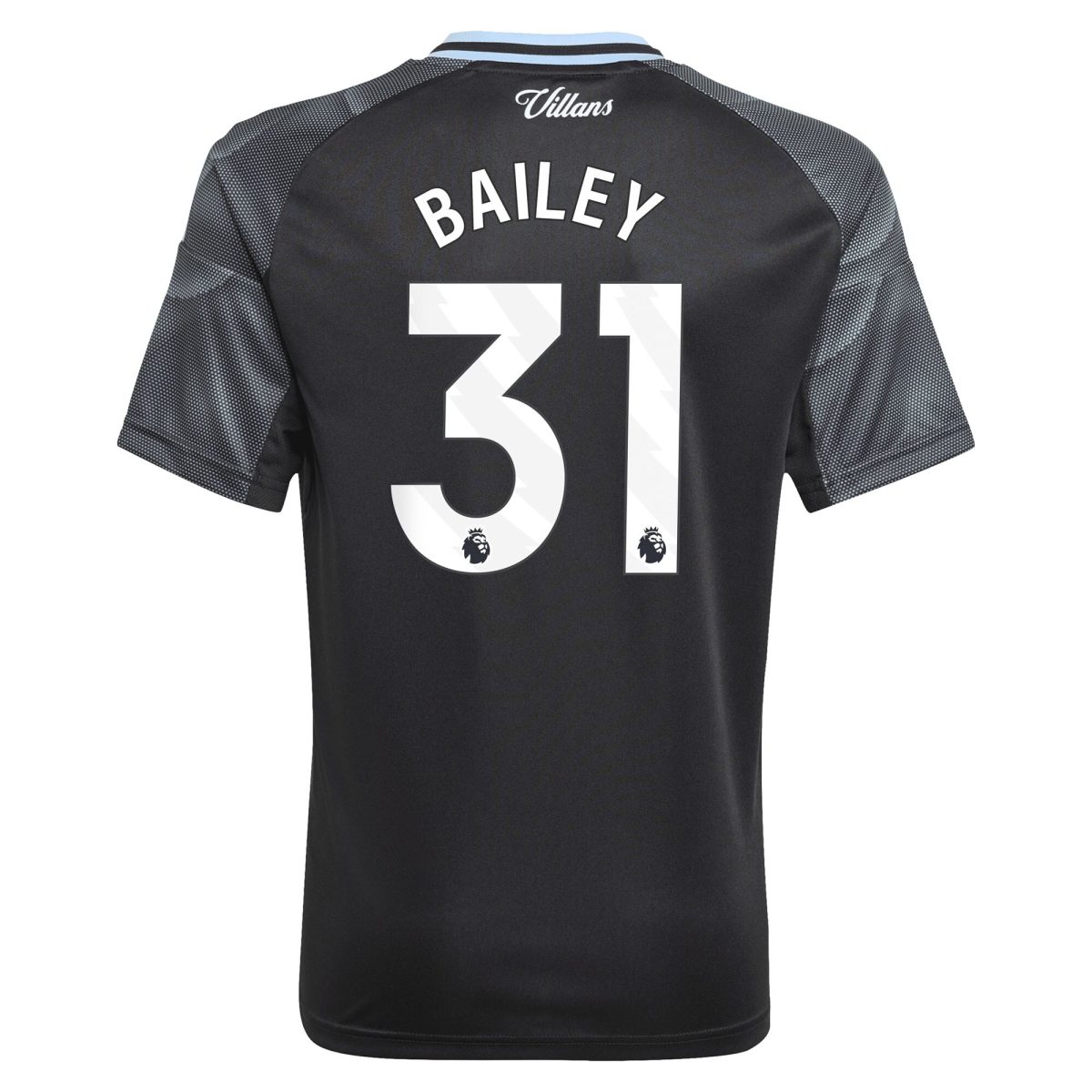 Aston Villa Jerseys - Official aston villa adidas away shirt 2025-26 – kids with bailey 31 printing Collection for AVFC Fans