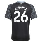 Aston Villa Jerseys - Official aston villa adidas away shirt 2025-26 – kids with bogarde 26 printing Collection for AVFC Fans