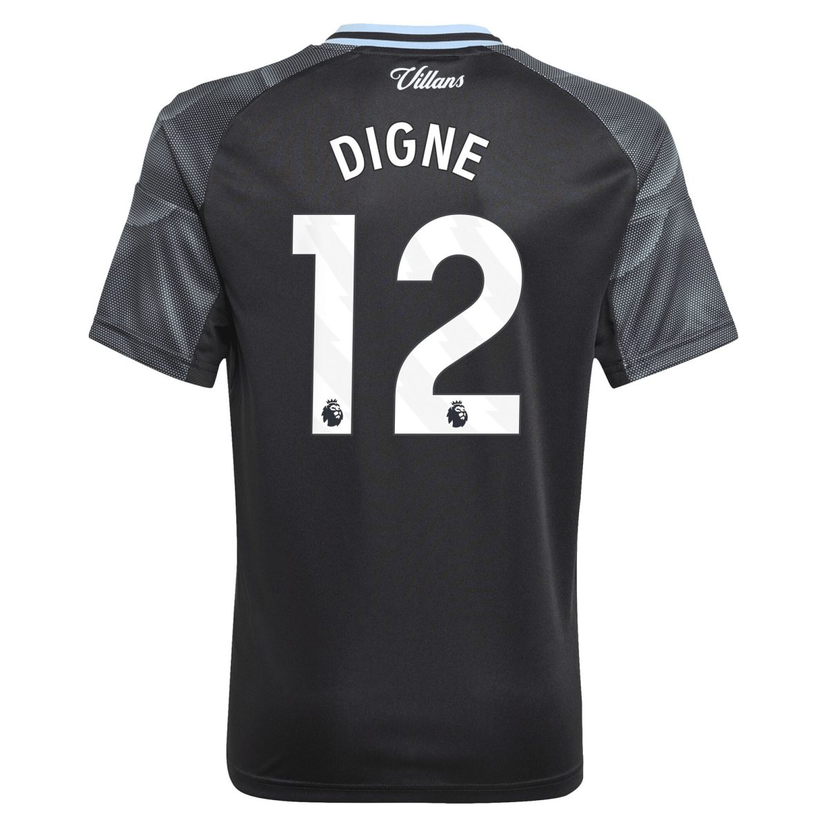 Aston Villa Jerseys - Official aston villa adidas away shirt 2025-26 – kids with digne 12 printing Collection for AVFC Fans