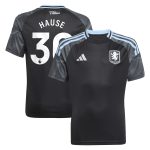 Aston Villa Jerseys - Official aston villa adidas away shirt 2025-26 – kids with hause 30 printing Collection for AVFC Fans