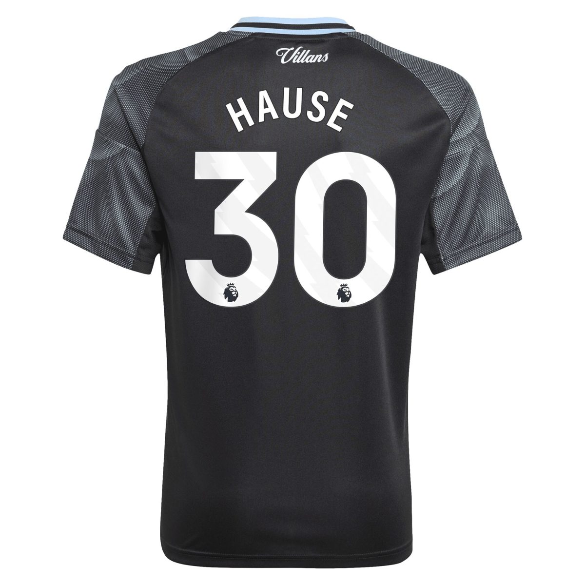 Aston Villa Jerseys - Official aston villa adidas away shirt 2025-26 – kids with hause 30 printing Collection for AVFC Fans