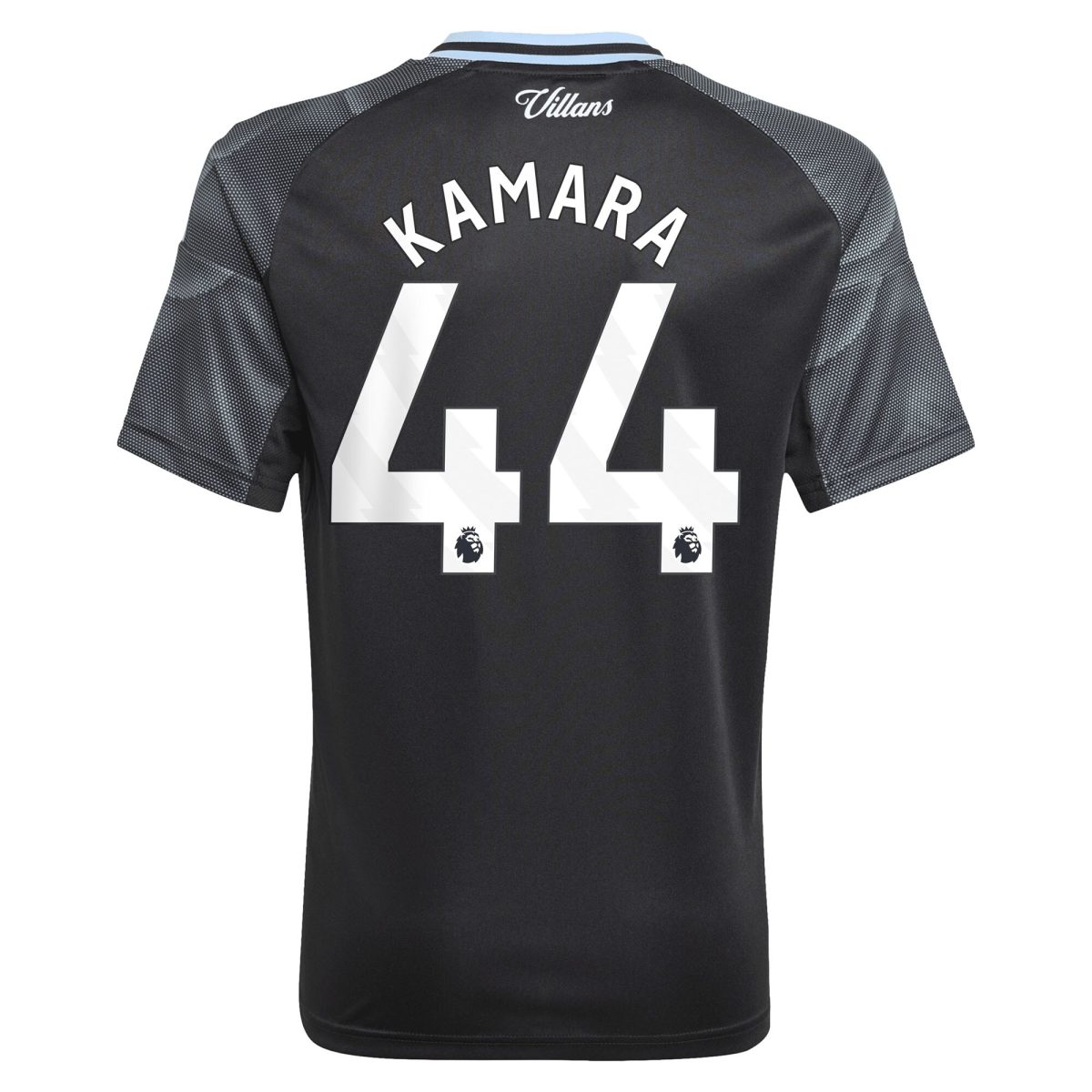 Aston Villa Jerseys - Official aston villa adidas away shirt 2025-26 – kids with kamara 44 printing Collection for AVFC Fans