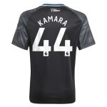 Aston Villa Jerseys - Official aston villa adidas away shirt 2025-26 – kids with kamara 44 printing Collection for AVFC Fans