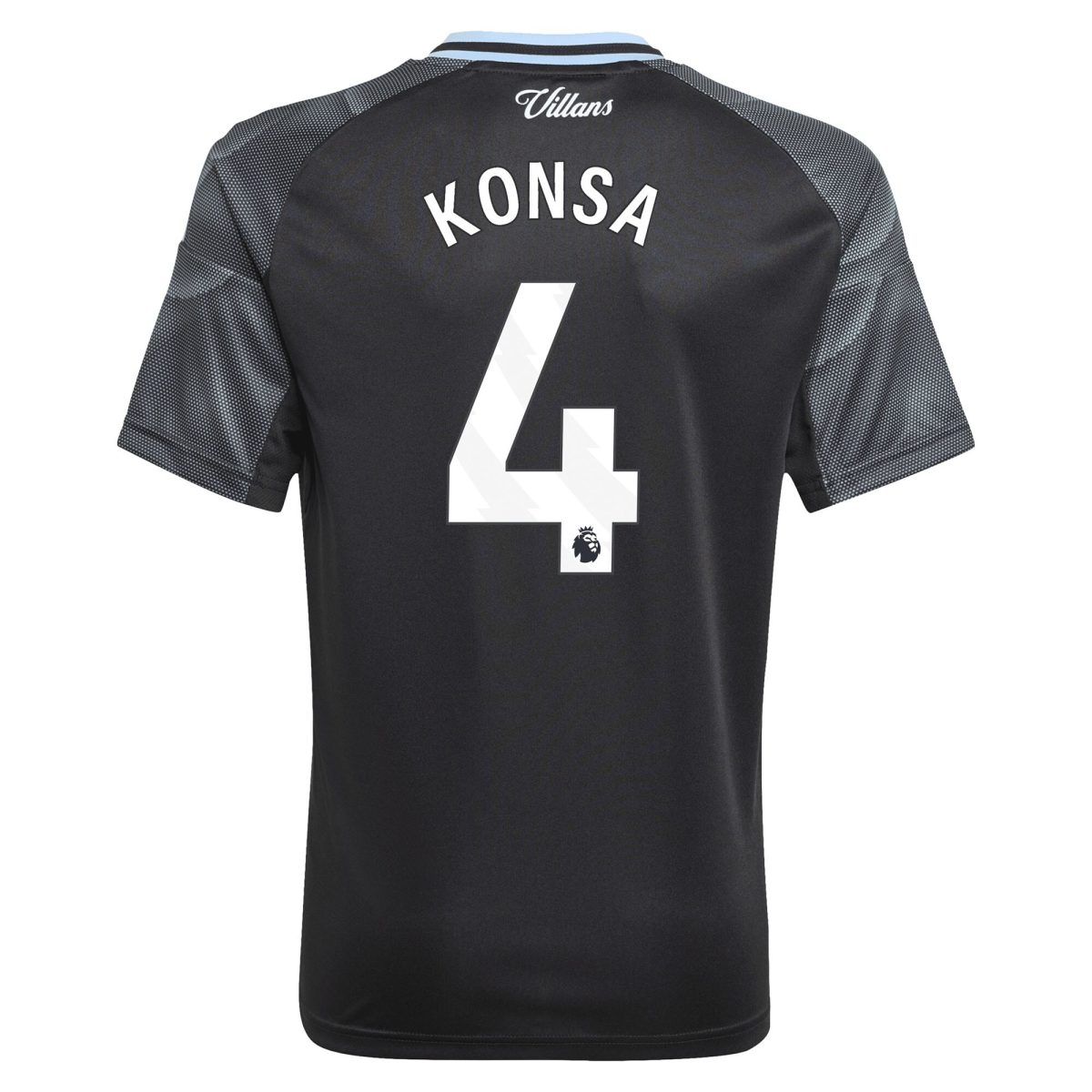 Aston Villa Jerseys - Official aston villa adidas away shirt 2025-26 – kids with konsa 4 printing Collection for AVFC Fans
