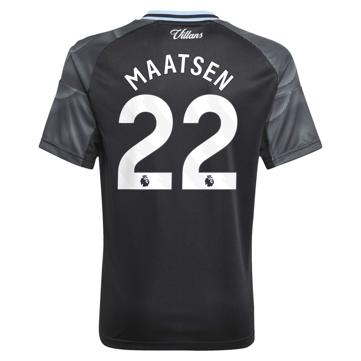Aston Villa Jerseys - Official aston villa adidas away shirt 2025-26 – kids with maatsen 22 printing Collection for AVFC Fans