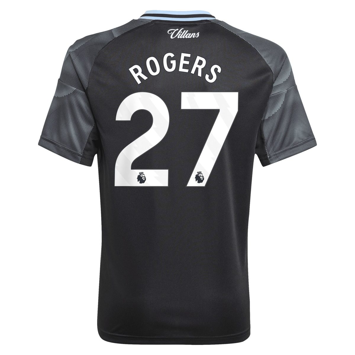 Aston Villa Jerseys - Official aston villa adidas away shirt 2025-26 – kids with rogers 27 printing Collection for AVFC Fans