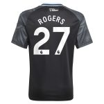Aston Villa Jerseys - Official aston villa adidas away shirt 2025-26 – kids with rogers 27 printing Collection for AVFC Fans