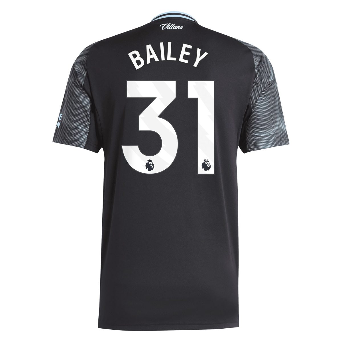 Aston Villa Jerseys - Official aston villa adidas away shirt 2025-26 with bailey 31 printing Collection for AVFC Fans