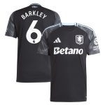 Aston Villa Jerseys - Official aston villa adidas away shirt 2025-26 with barkley 6 printing Collection for AVFC Fans