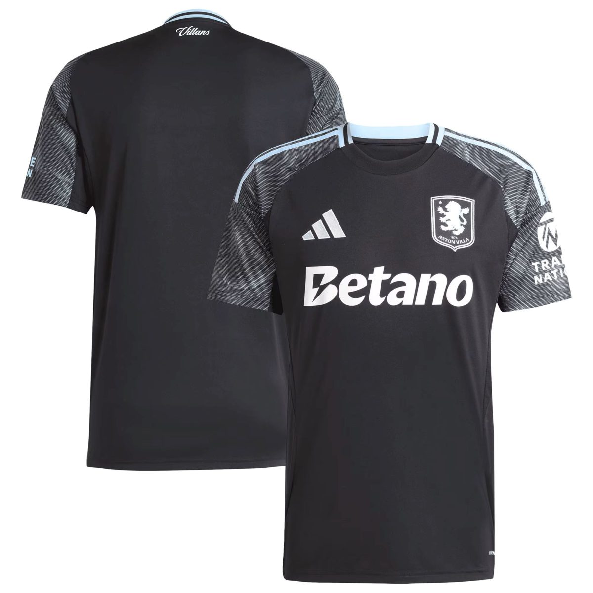 Aston Villa Jerseys - Official aston villa adidas away shirt 2025-26 with custom printing Collection for AVFC Fans