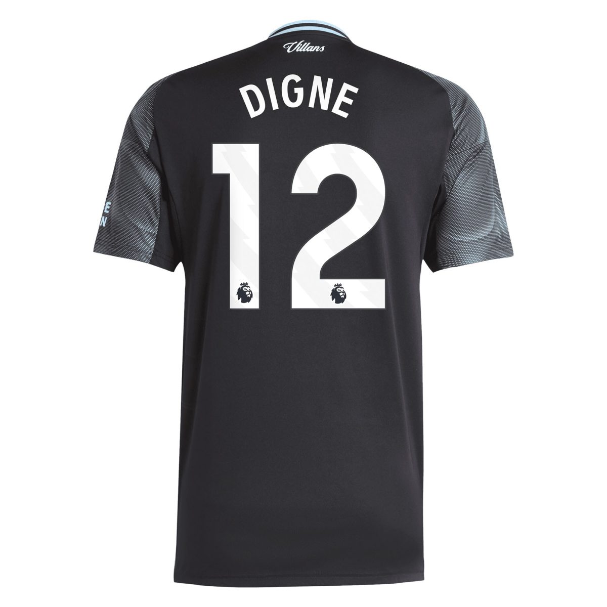 Aston Villa Jerseys - Official aston villa adidas away shirt 2025-26 with digne 12 printing Collection for AVFC Fans