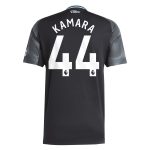 Aston Villa Jerseys - Official aston villa adidas away shirt 2025-26 with kamara 44 printing Collection for AVFC Fans
