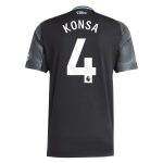 Aston Villa Jerseys - Official aston villa adidas away shirt 2025-26 with konsa 4 printing Collection for AVFC Fans