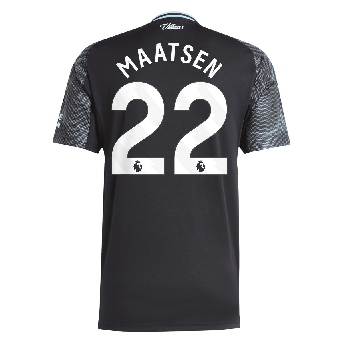Aston Villa Jerseys - Official aston villa adidas away shirt 2025-26 with maatsen 22 printing Collection for AVFC Fans