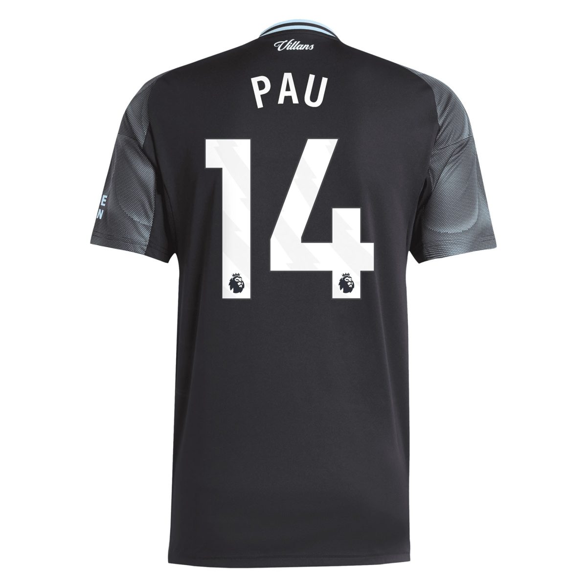 Aston Villa Jerseys - Official aston villa adidas away shirt 2025-26 with pau 14 printing Collection for AVFC Fans