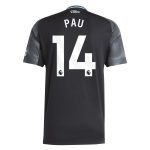 Aston Villa Jerseys - Official aston villa adidas away shirt 2025-26 with pau 14 printing Collection for AVFC Fans