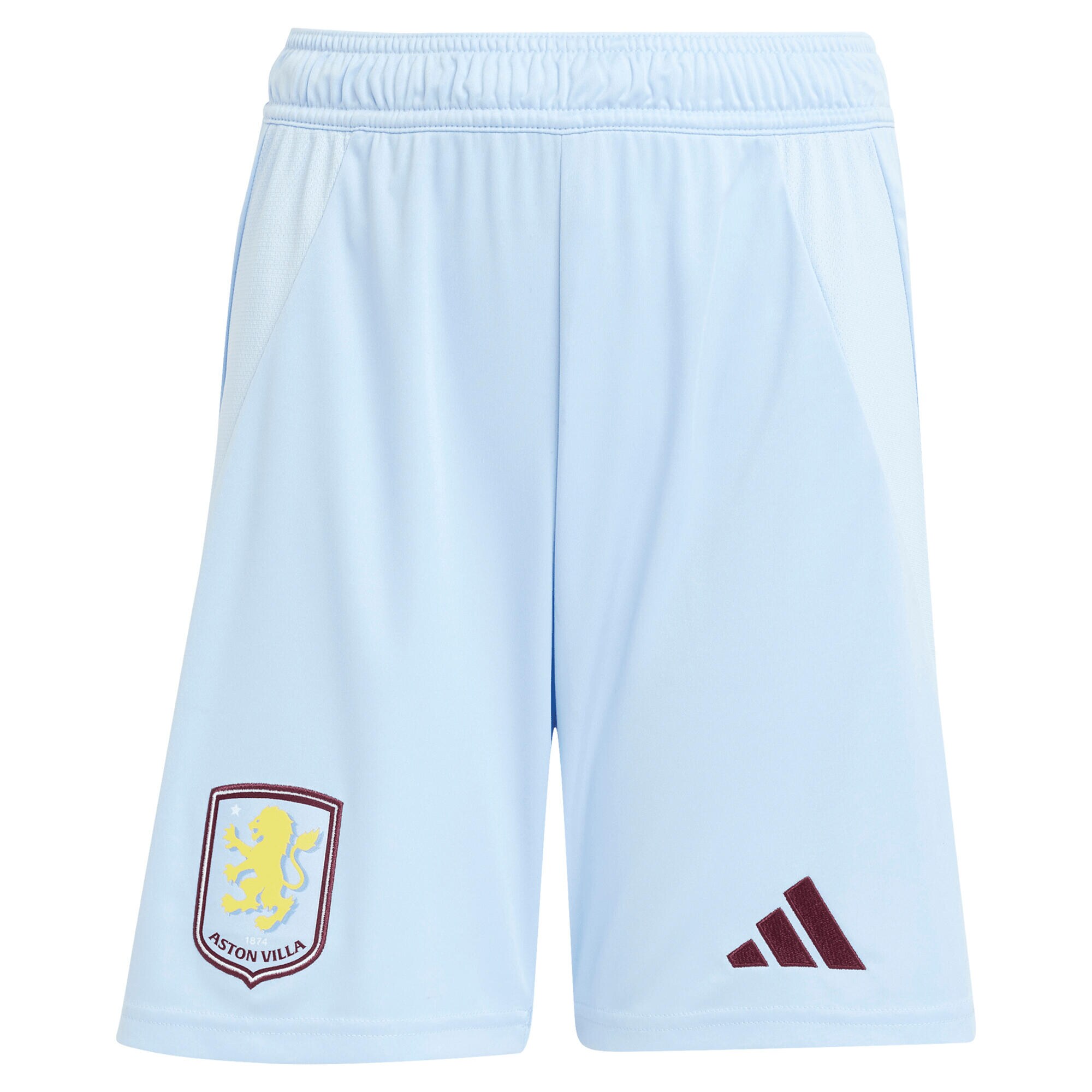 Aston Villa Jerseys - Official aston villa adidas away shorts 2024-25 – kids with custom printing Collection for AVFC Fans