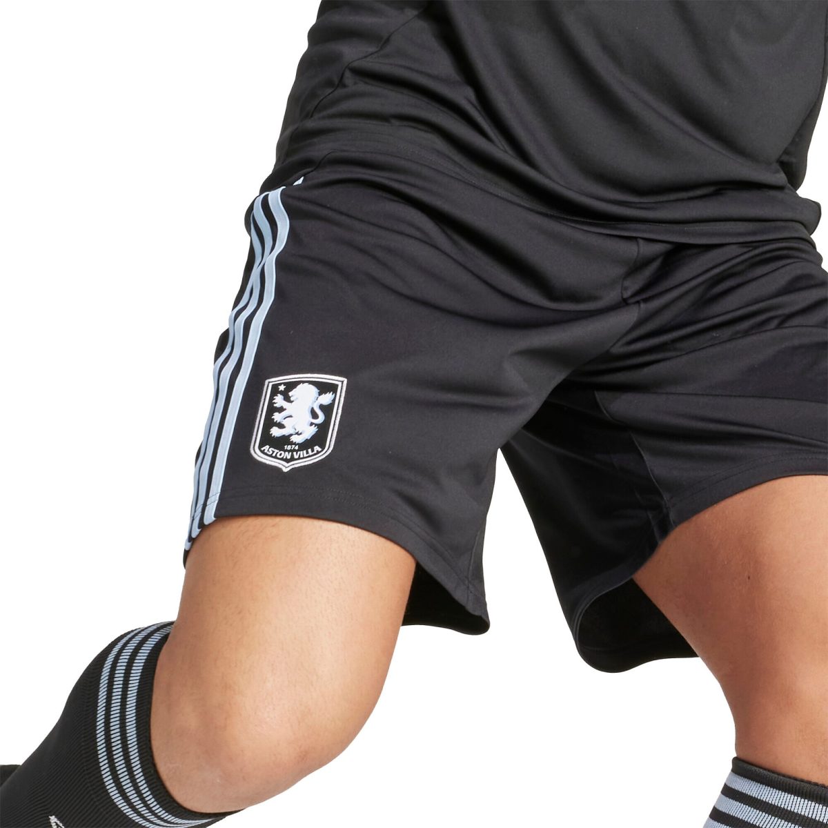 Aston Villa Jerseys - Official aston villa adidas away shorts 2025-26 with custom printing Collection for AVFC Fans