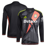 Aston Villa Jerseys - Official aston villa adidas goalkeeper shirt 2024-25 – long sleeve – 201964001 with custom printing Collection for AVFC Fans