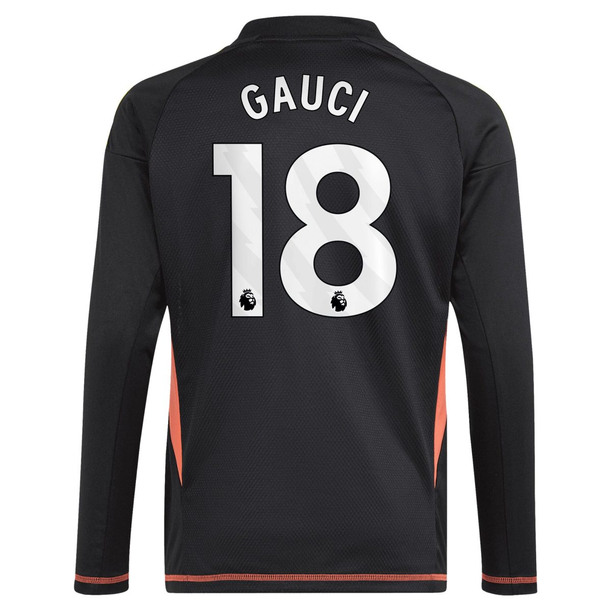 Aston Villa Jerseys - Official aston villa adidas goalkeeper shirt 2024-25 – long sleeve – kids with gauci 18 printing – 202029323 Collection for AVFC Fans