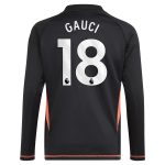 Aston Villa Jerseys - Official aston villa adidas goalkeeper shirt 2024-25 – long sleeve – kids with gauci 18 printing – 202029323 Collection for AVFC Fans
