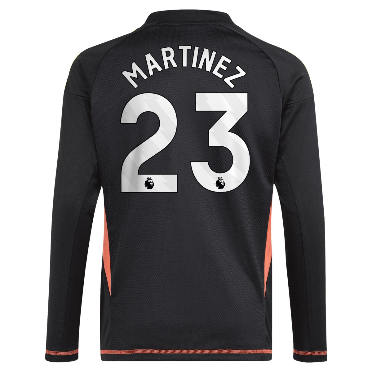 Aston Villa Jerseys - Official aston villa adidas goalkeeper shirt 2024-25 – long sleeve – kids with martinez 23 printing – 202029325 Collection for AVFC Fans