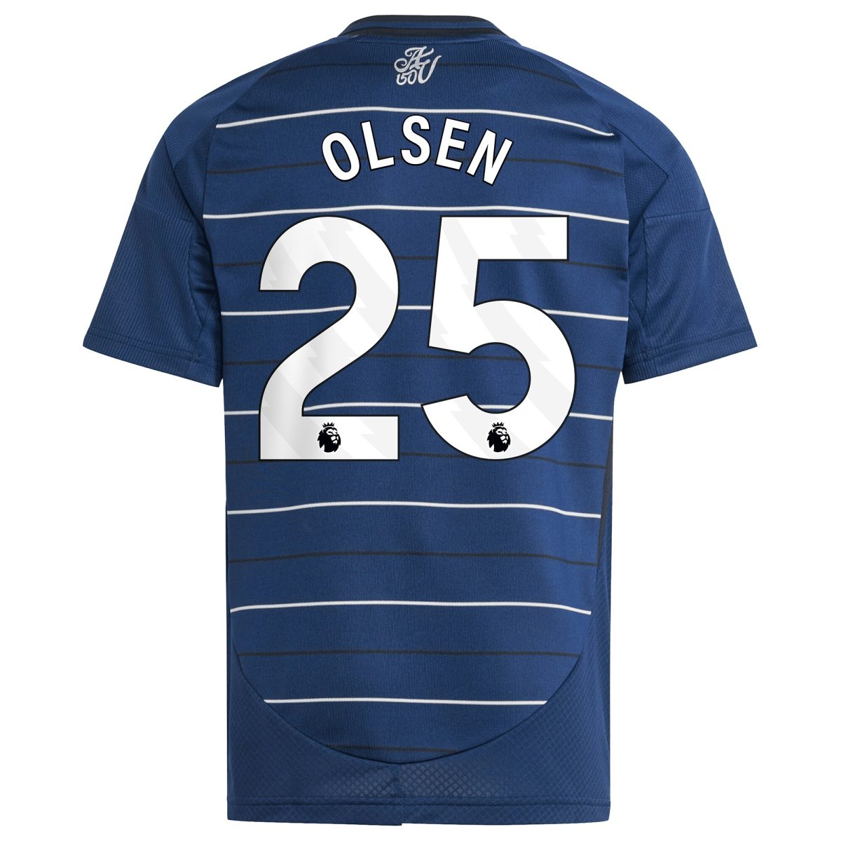 Aston Villa Jerseys - Official aston villa adidas goalkeeper shirt 2024-25 – long sleeve – kids with olsen 25 printing – 202030994 Collection for AVFC Fans