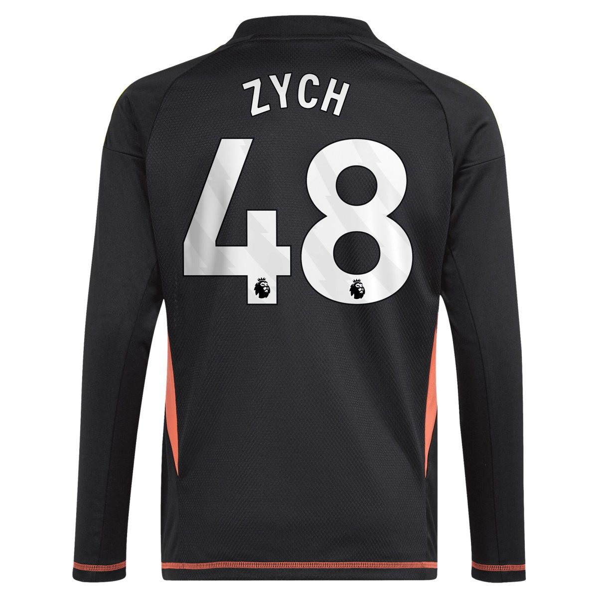Aston Villa Jerseys - Official aston villa adidas goalkeeper shirt 2024-25 – long sleeve – kids with zych 48 printing – 202153091 Collection for AVFC Fans